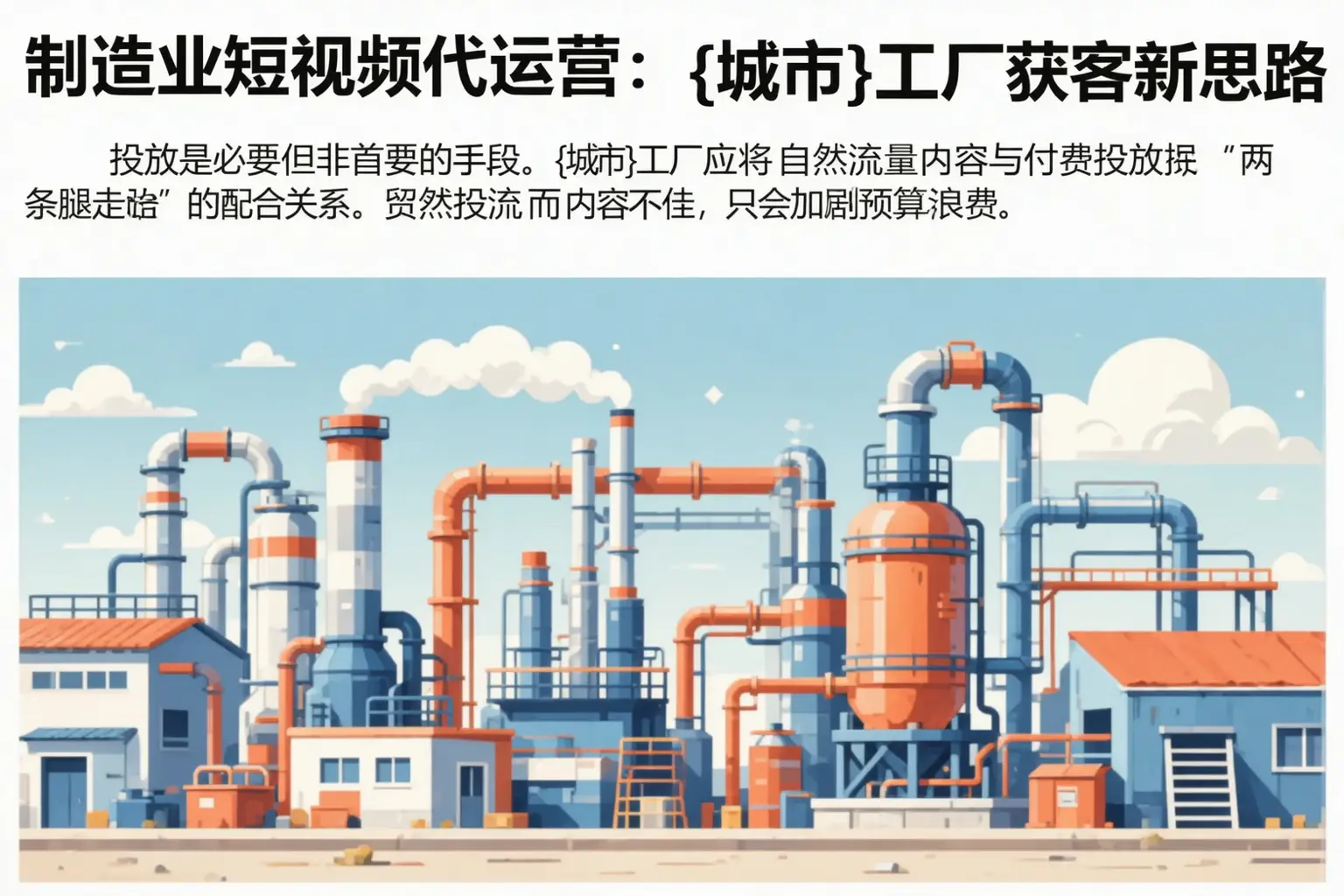 制造业短视频代运营:南票工厂获客新思路